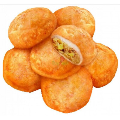 Жар-ладушки с мясом, картошкой и грибами (пирожки) (423 руб/кг)  ТМ Зареченские 3,7 кг 