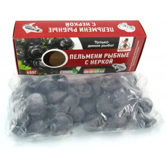 Пельмени рыбные из нерки Don Kreveton 400 гр.