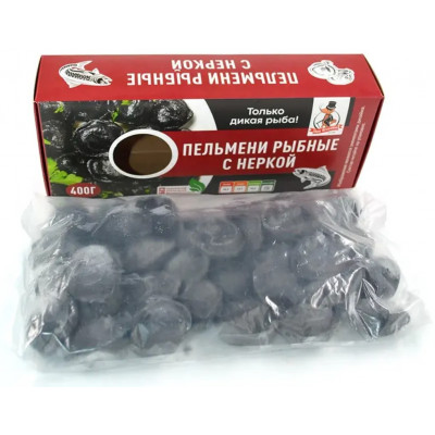 Пельмени рыбные из нерки Don Kreveton 400 гр.